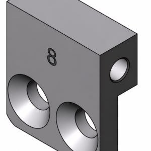 Ishida Inspira Back Adjustable Block For Pull Down RH & LH Small