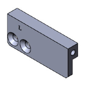 Ishida Back Adjustable Block for Pull Down RH Large